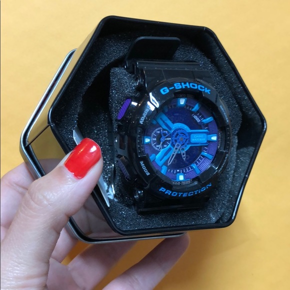 G-Shock Watch - Black / Purple / Blue - Picture 2 of 4